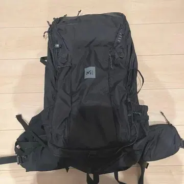 MILLET 블랙 백팩 45