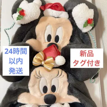 미키 미니 팬캡 크리스마스 택 포함 새상품 디즈니