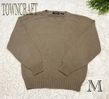 TOWNCRAFT 아크릴 니트 스웨터