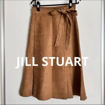 새상품급 질스튜어트 랩 스커트풍 롱 스커트 플레어 스커트 38