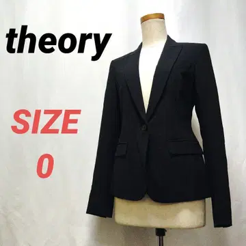 theory 띠어리 테일러드 자켓 여성용 블랙 싱글