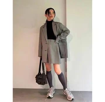 emmi 새상품 eco 트위드 숏팬츠