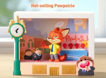 새상품 팝마트 주토피아 하이라이트 모먼트 시리즈 닉 와일드