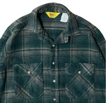 Workn Sport 80s USA제 삼각형 택 호배색 체크 M