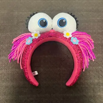 USJ 유니버셜 애비 머리띠 세서미 스트릿 스팽글