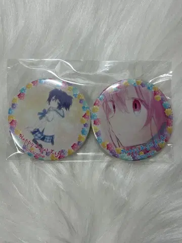 해피 슈가 라이프 하피슈가 캔뱃지 마츠자카 사토우 고베 시오