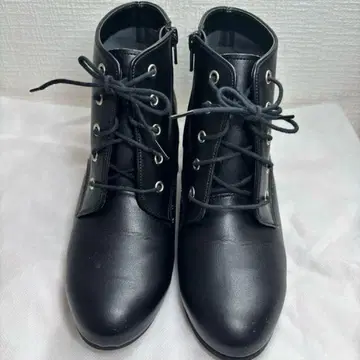 ESPERANZA (에스페란자) 레이스업 숏부츠 / 블랙