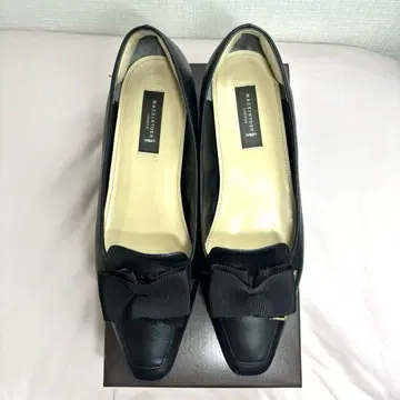 MACKINTOSH LONDON 리본 모티브 스퀘어토 펌프스