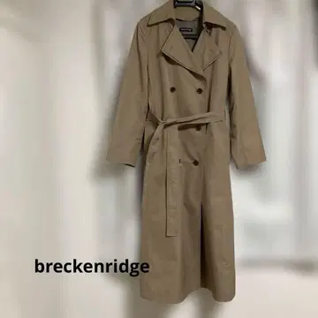 breckenridge 트렌치코트 더블 브레스트 라이너 포함