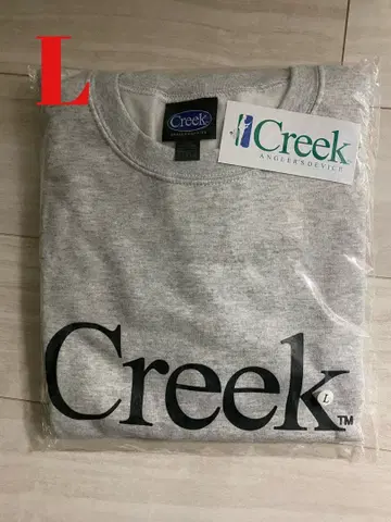 Creek 앵글러스 디바이스 맨투맨 트레이닝복 L 사이즈 새상품