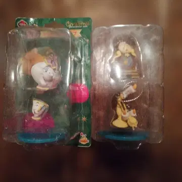 미녀와 야수 크리스마스 오너먼트 쁘띠 부인 칩 르미에르 코그스워스