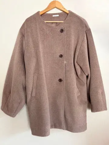 코쿤 슬리브 미들 코트