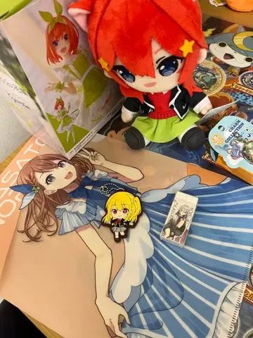 애니메이션 캐릭터 봉제 인형 세트