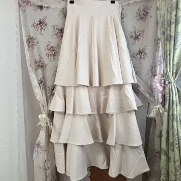 MIIA 2way 캉캉 스커트 아이보리