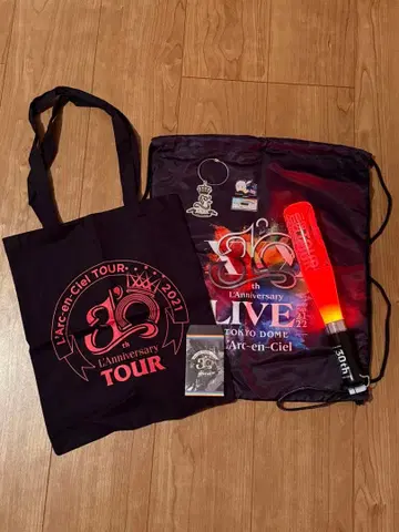 L'Arc~en~Ciel 30th L'Anniversary 라이브 굿즈