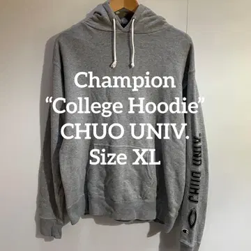 Champion 칼리지 트레이닝복 CHUO UNIV. 멜란지 그레이 XL