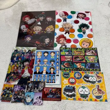 히로아카 클리어 파일 스티커 증명 사진 치이카와 (먼작귀) 묶음 판매