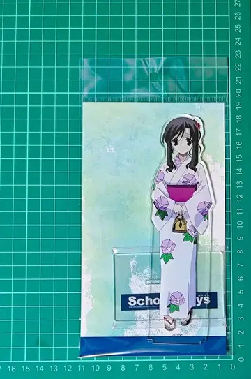 School Days 아크릴 스탠드 카츠라 코토노하 유카타