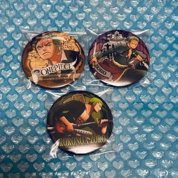 원피스 조로 캔뱃지