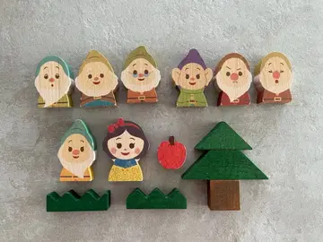 디즈니 캐릭터 쌓기 KIDEA / 백설공주 난쟁이 단종품