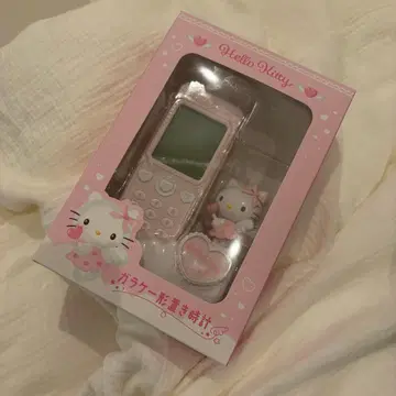 산리오 폴더폰 모양 탁상시계 시계 헬로키티 키티 새상품 시계
