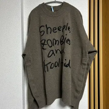 sacai 브라운 니트 MADSAKI 사이즈 4