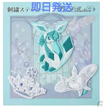 이브이 컬렉션 Eevee Collection 글레이시아 자수 스티커