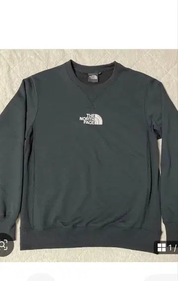 THE NORTH FACE 블랙 맨투맨 NT61902X