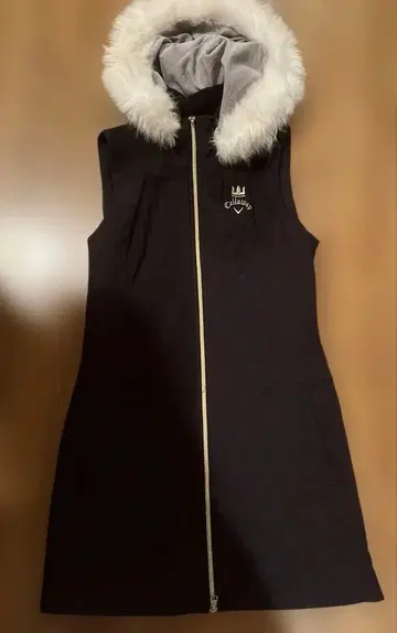 캘러웨이 블랙 퍼 베스트 M