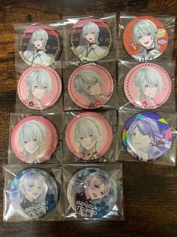 니지산지 겐가츠 토시로 캔뱃지