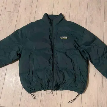 FUBU 다운 자켓 다크 그린