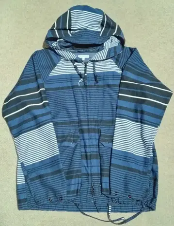 ENGINEERED GARMENTS 스트라이프 마운틴 후드티 USA제