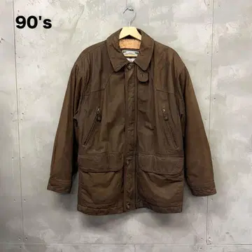 90s O henry 가죽 헌팅 자켓 오헨리