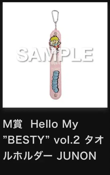 Hello My 'BESTY' vol.2 타월 홀더 JUNON