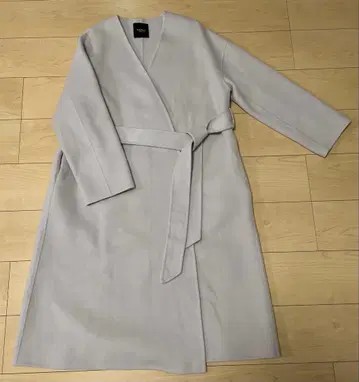 [ 새상품급 ] N.O.R.C 울 리버 코트 그레이지 사이즈 1