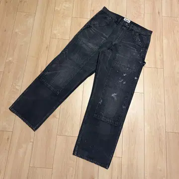 BOW WOW DUCK PAINTER PANTS AGED XL BLACK