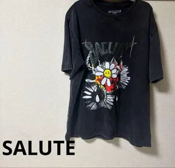 SALUTE 워시드 플라워 티