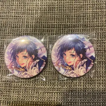 립 x 립 소메야 유지로 캔 배지 2개 세트