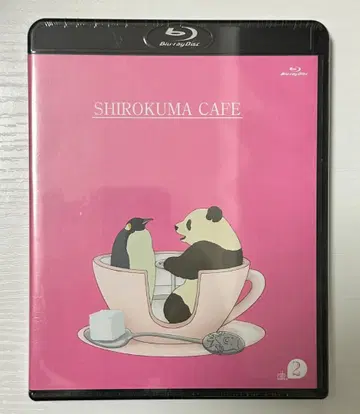 새상품 시로쿠마 카페 cafe.2 Blu-ray TV 애니메이션 훈훈함