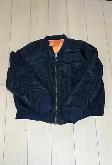 90s ALPHA MA-1 블랙 빈티지