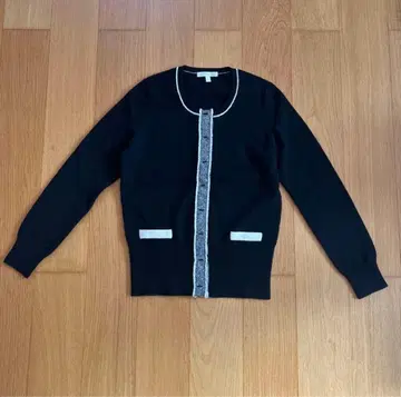 폴카 가디건 캐시미어