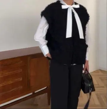 OHGA 오오가 MOKE VEST 블랙