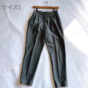 마우지 여성용 슬랙스 속기모 사이즈 1 그레이