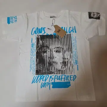 Sync 코스케 카와무라 T셔츠 M 사이즈 화이트