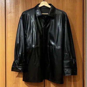 저널 스탠다드 relume 페이크 가죽 자켓