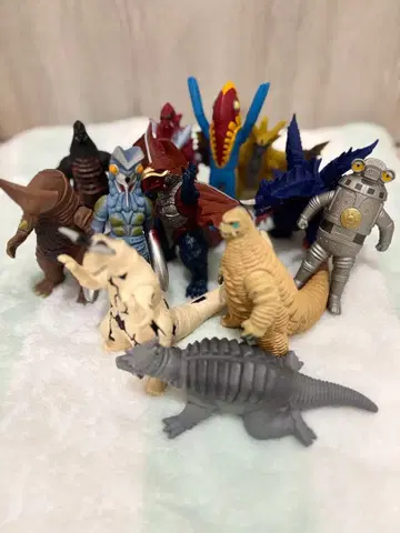 울트라맨 괴수 피규어 소프트 비닐 세트