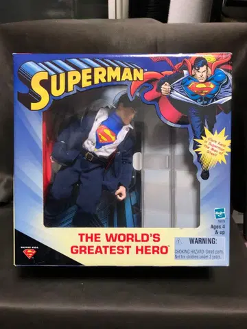 슈퍼맨 피규어 THE WORLD'S GREATEST HERO