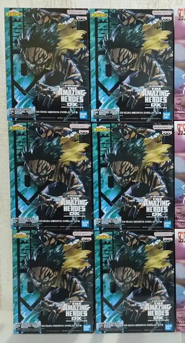 히로아카 어메이징 히어로즈 미도리야 이즈쿠 피규어 6세트