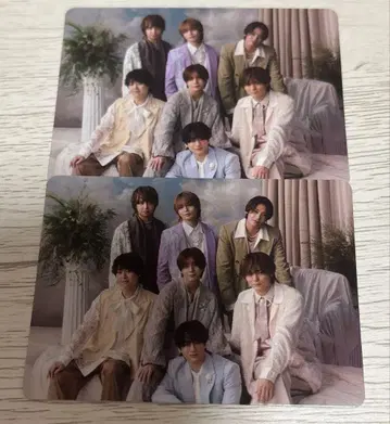 Hey! Say! JUMP S say 특전 트레이딩 카드 단체 2장 세트