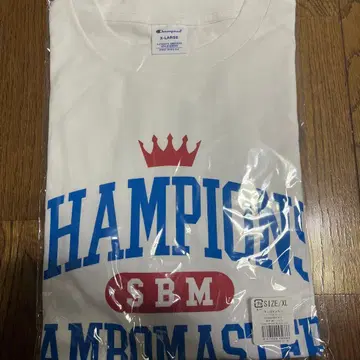 산보 마스터 champion 콜라보 T셔츠 XL 사이즈